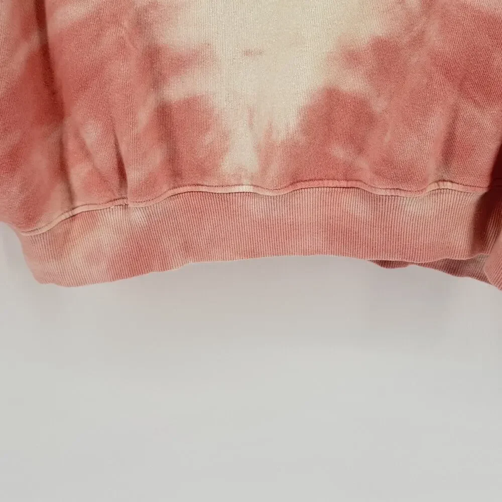 Wildfox Sweatshirt Size 4 Tiger Orange Tie Dye Graphic Design